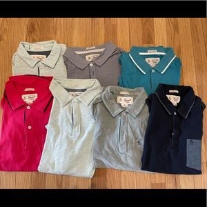 LOT 7 penguin polos. Size medium. Excellent condition.